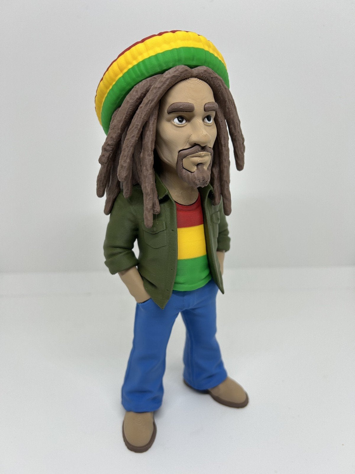 Bob Marley beeldje - Reggae icoon, Ophalen of Verzenden, Nieuw