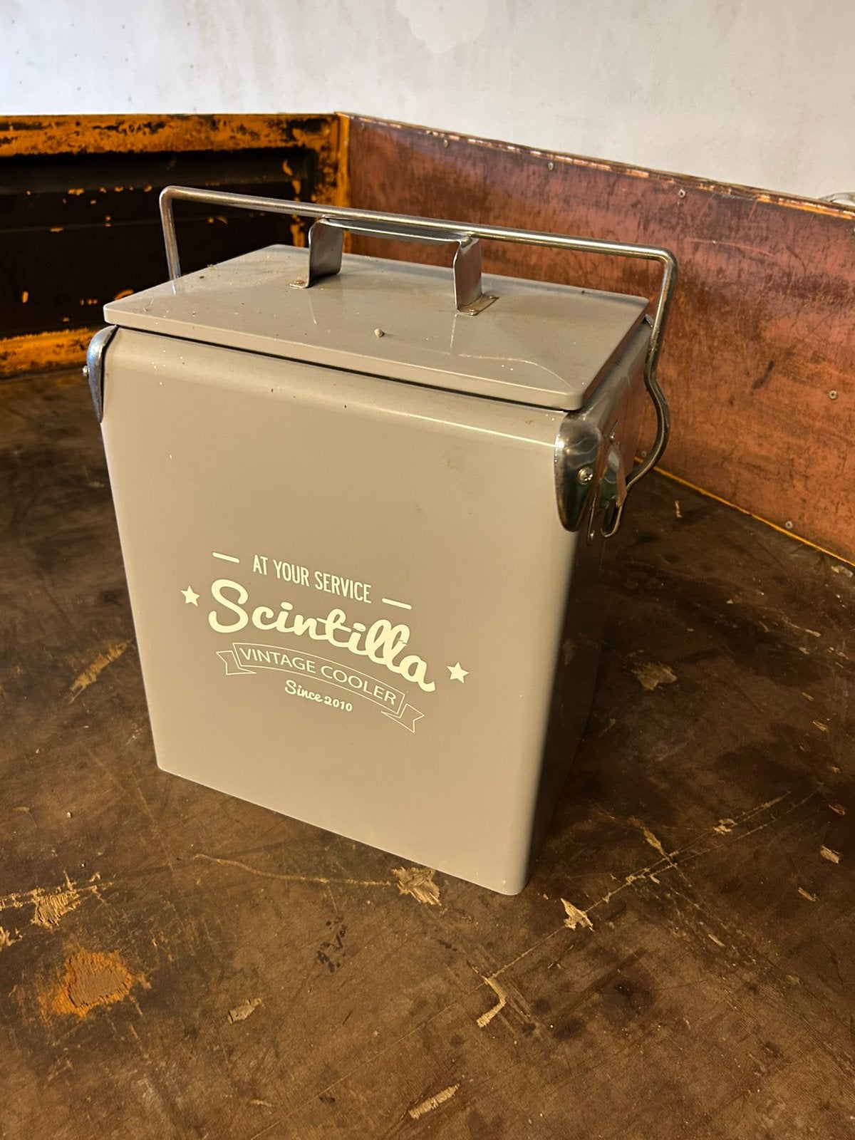 Retro coolbox nieuw, Ophalen of Verzenden, Zo goed als nieuw, Koeltas, Koelelement