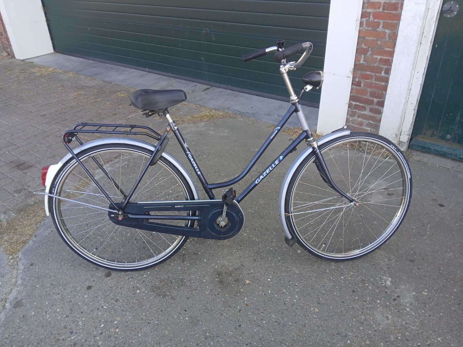 Gazelle impala Damesfiets met terugtraprem, Ophalen, Terugtraprem, Gazelle, 53 tot 56 cm