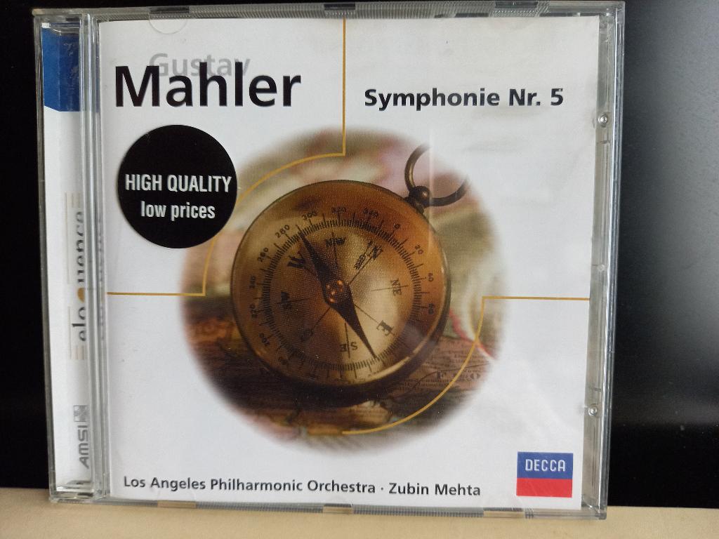 Mahler - Symphonie nr.5 /Los Angeles Phil. Orch. Zubin Mehta, Ophalen of Verzenden, Modernisme tot heden, Zo goed als nieuw, Overige typen