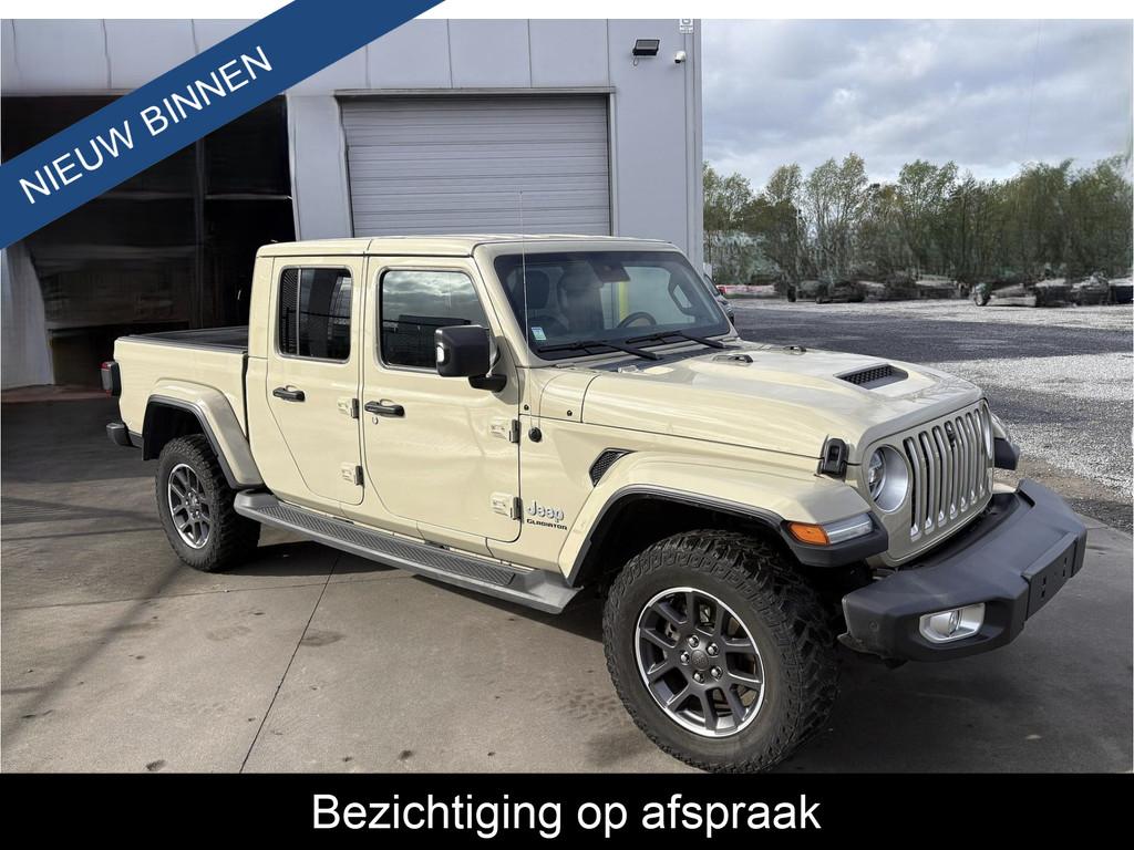 Jeep GLADIATOR 3.0 V6 OVERLAND * GRIJS KENTEKEN en/of 5 ZITP, Auto's, Jeep, Automaat, Gebruikt, Multifunctioneel stuurwiel, 136 kg