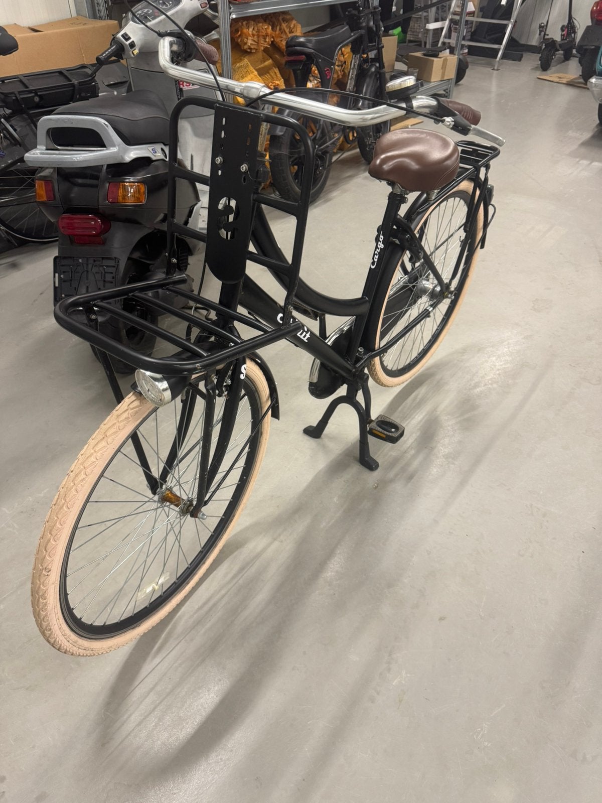 Dames fiets, 50 tot 53 cm, Ophalen, Zo goed als nieuw, Handrem