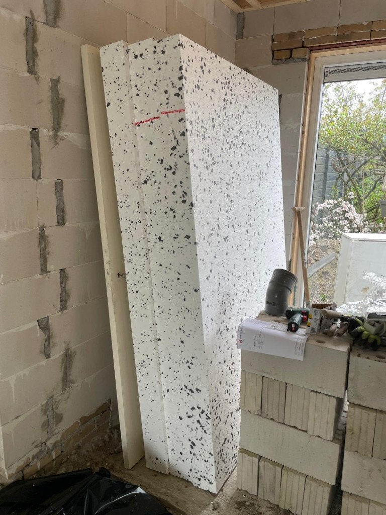 EPS 200 isolatieplaten 3 stuks, Doe-het-zelf en Verbouw, Isolatie en Afdichting, Ophalen, 12 cm of meer, Zo goed als nieuw, Minder dan 5 m²