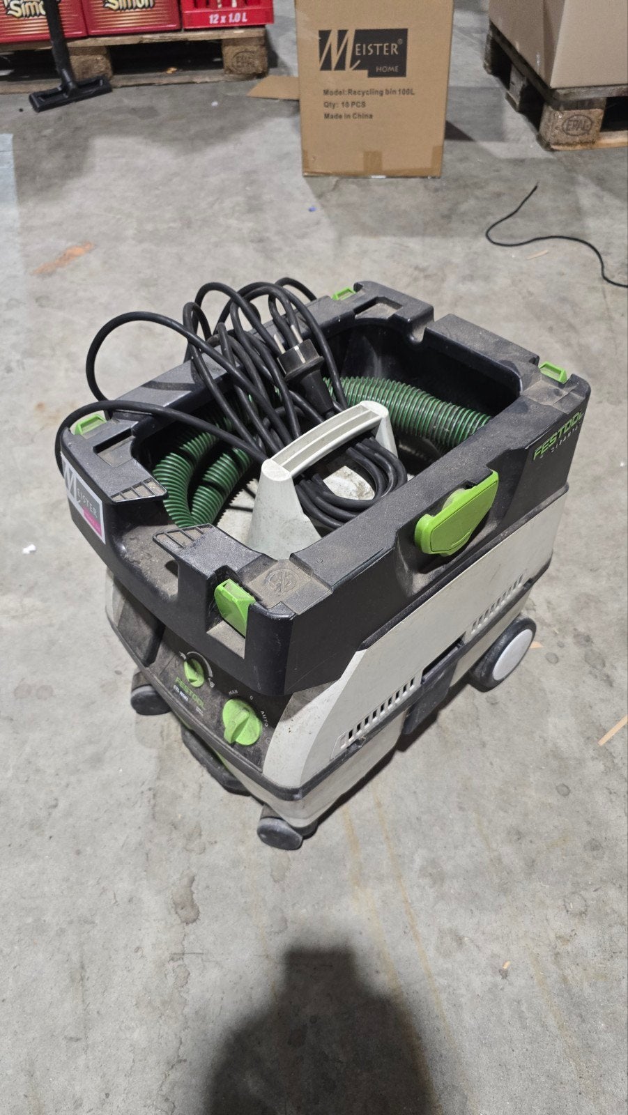 Festool Cleantec Stofzuiger (zonder slang), Doe-het-zelf en Verbouw, Ophalen of Verzenden, Gebruikt, Overige typen