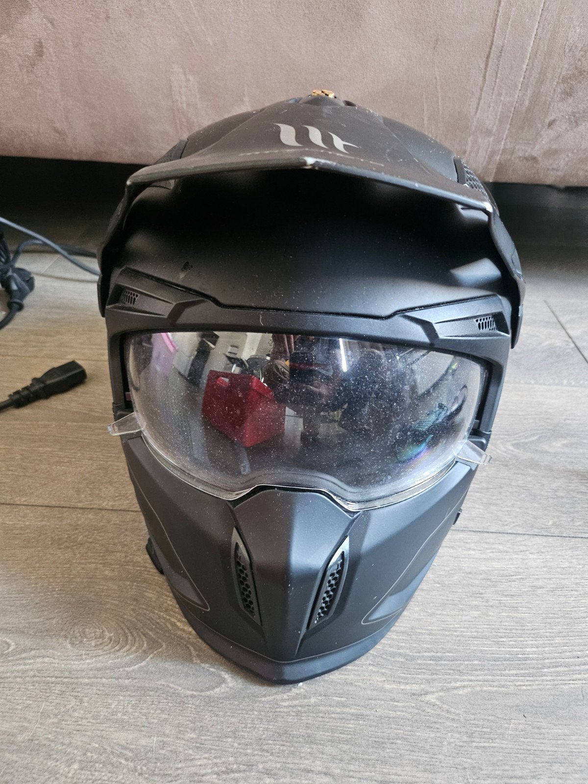 MT Helmets Streetfighter S motorhelm - Maat M, Ophalen of Verzenden