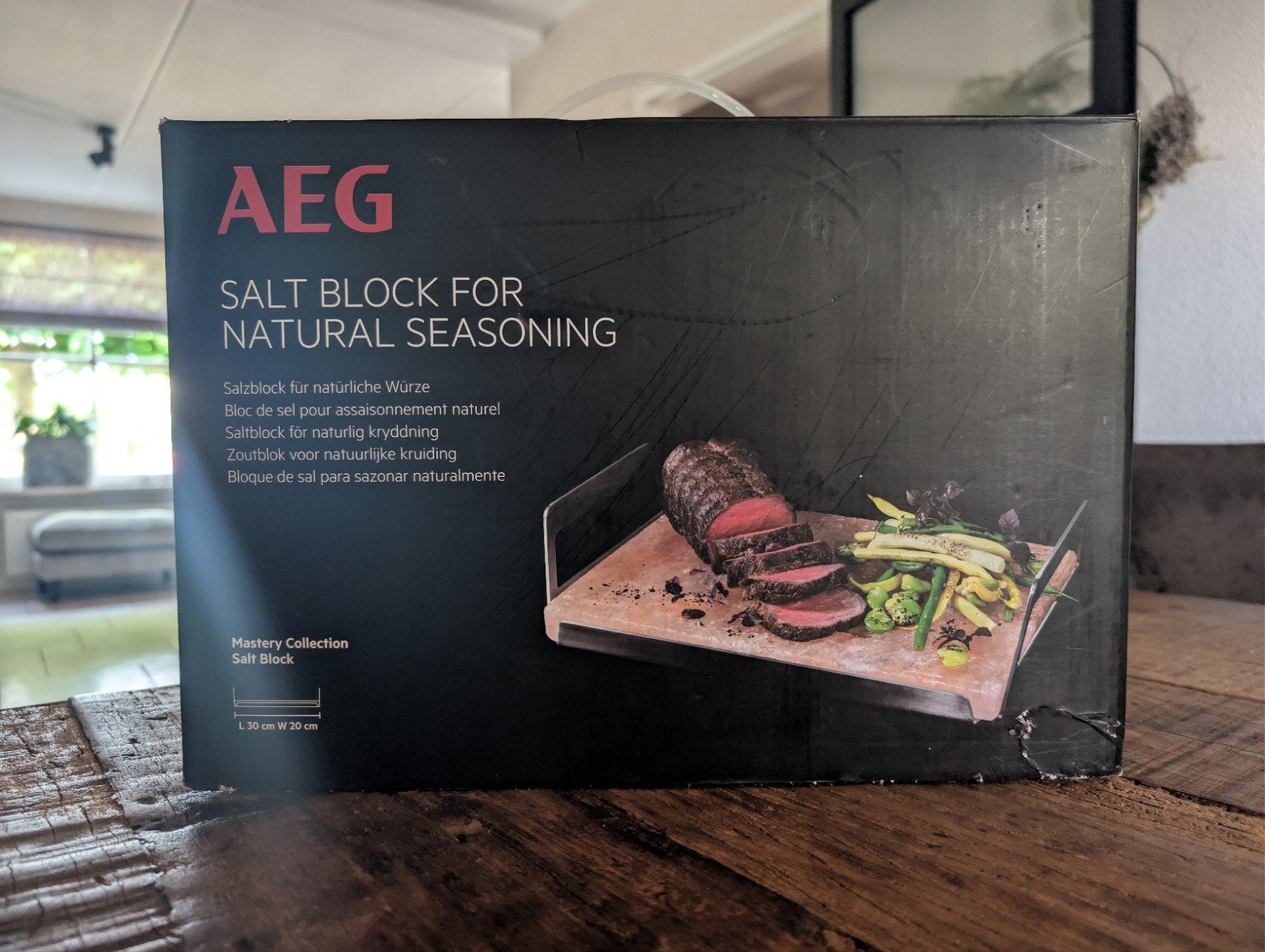AEG Zoutblok voor natuurlijke kruiding - Nieuw in doos, Overige typen, Nieuw, Ophalen of Verzenden, Roze