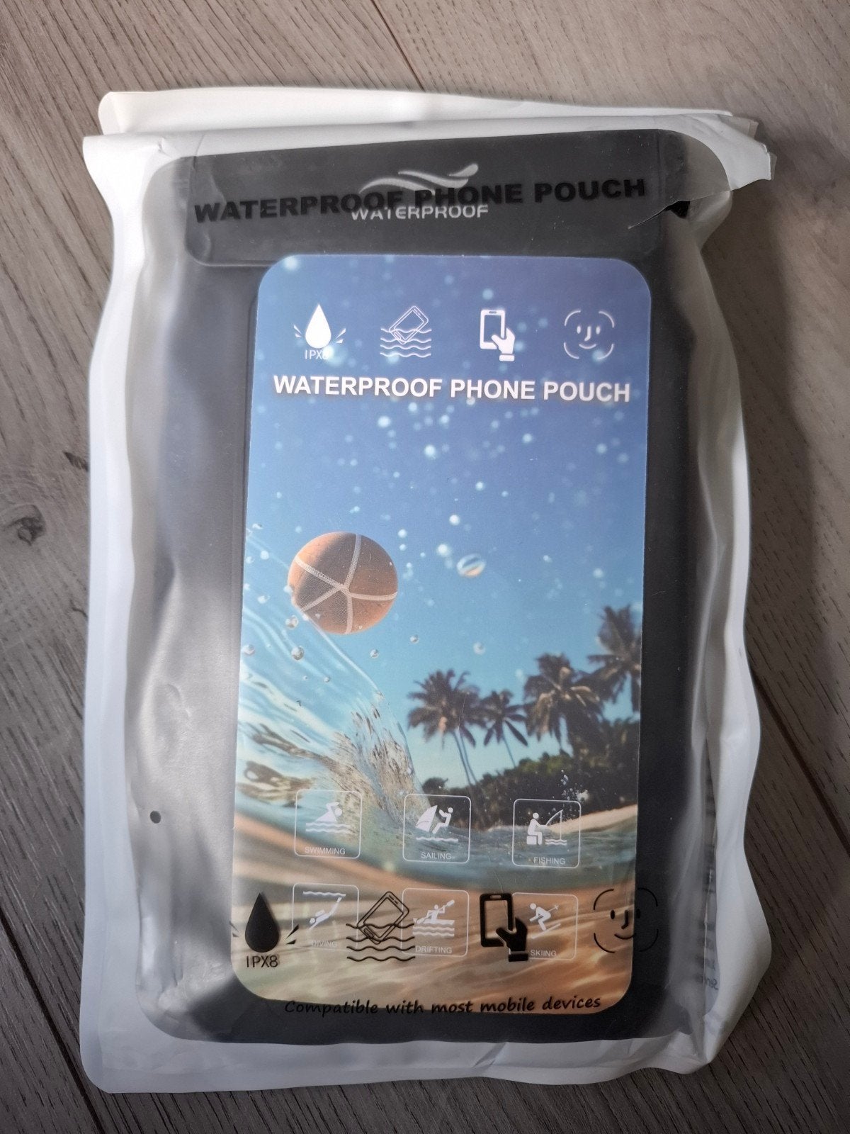 Universeel Waterdicht & Drijvend Telefoonhoesje (IPX8)  Zwar, Verzenden, Nieuw, Overige typen