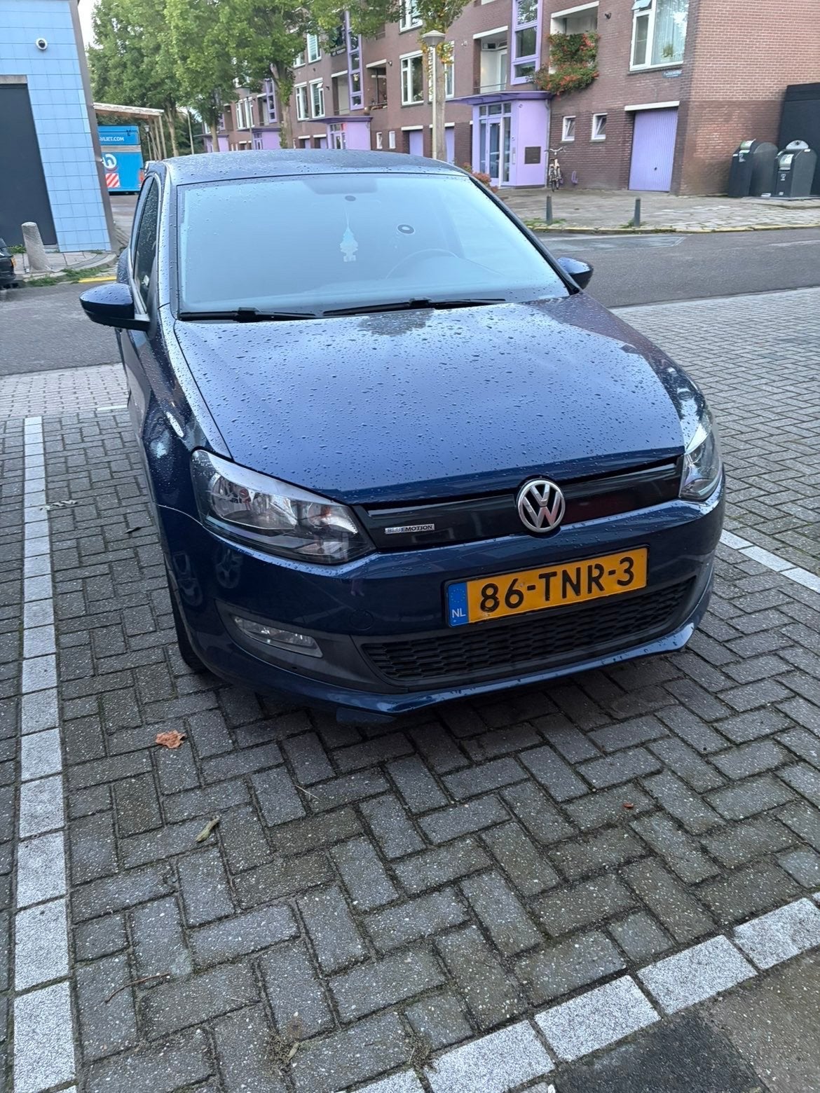 Volkswagen Polo 1.2 TDI 55KW BM 2012 Blauw, Voorwielaandrijving, 74 pk, 1199 cc, Origineel Nederlands