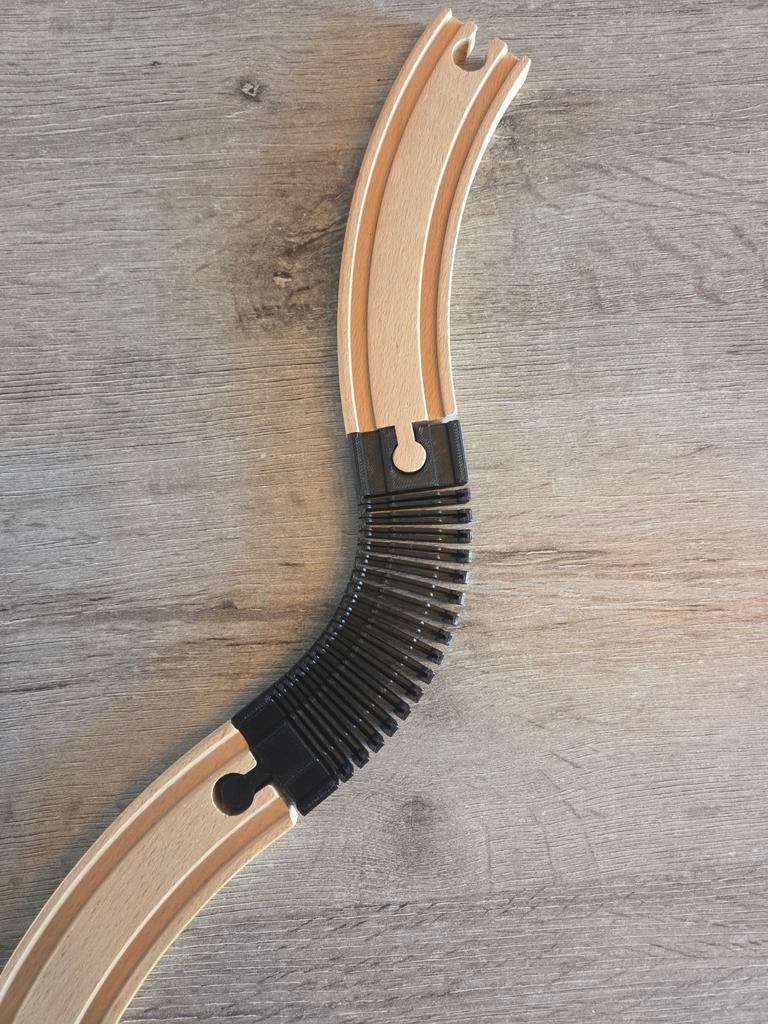 Flexibele rails voor houten treinbaan - Brio, Ikea, Thomas, Ophalen of Verzenden, Nieuw, Overige typen