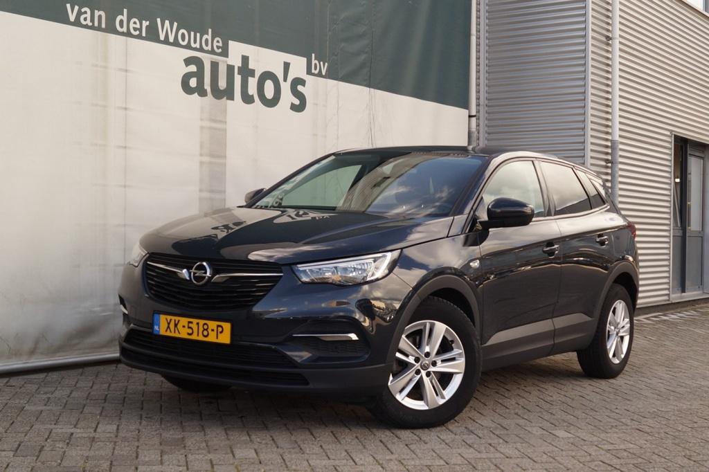 Opel Grandland X 1.2 Turbo 130pk Business + -NAVI-ECC-PDC-, Voorwielaandrijving, Gebruikt, 1199 cc, Origineel Nederlands
