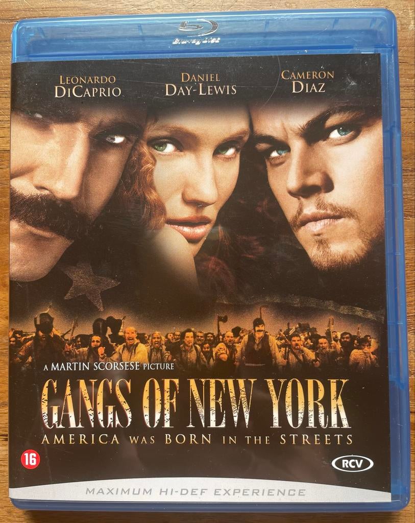 Blu-ray Gangs Of New York Martin Scorsese Leonardo DiCaprio, Ophalen of Verzenden, Zo goed als nieuw, Klassiekers