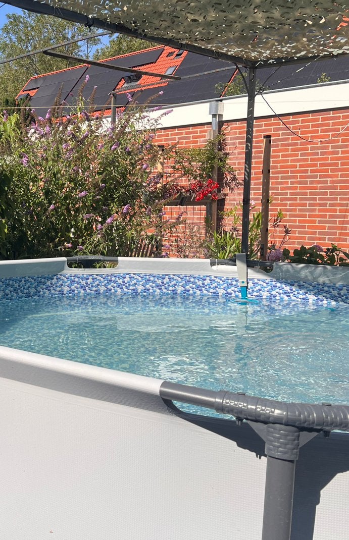 Bestway Steel Pro Max Zwembad 3.05M met pomp en afdekzeil, Ophalen, Rond, Zo goed als nieuw, Opzetzwembad