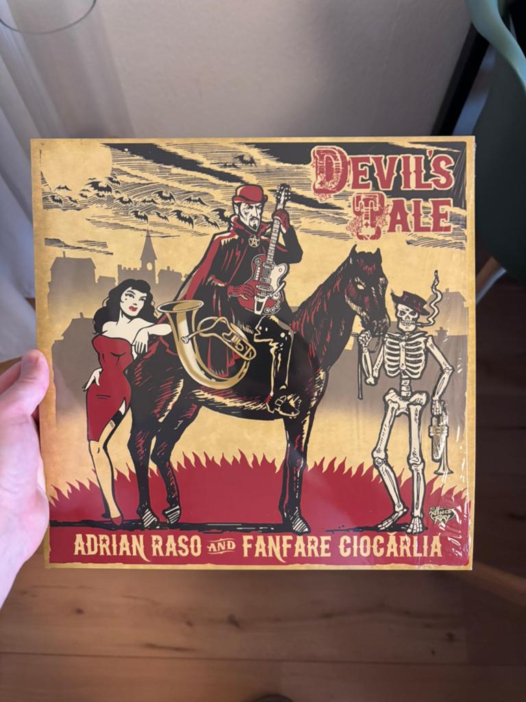 Devil’s Tale - Adrian Raso and Fanfare Ciocārlia - Mint, Ophalen of Verzenden, Zo goed als nieuw, Overige formaten, Jazz en Blues