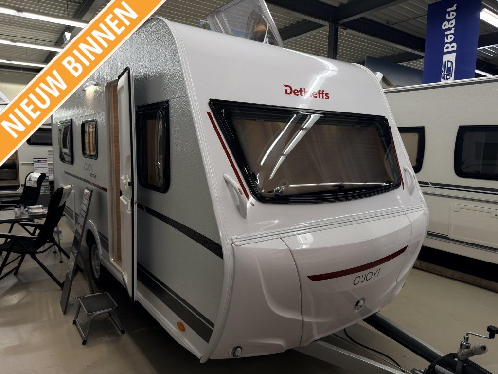 Dethleffs C'Joy Active 460 LE Active Pakket + 1360 KG, Caravans en Kamperen, Schokbreker, Bedrijf, Dethleffs, 5 tot 6 meter