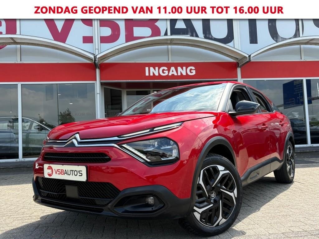 Citroen C4 1.2 PURETECH 130PK AUT. FEEL-PACK LED NAVI CAMERA, Automaat, Gebruikt, Huisgarantie, 1199 cc