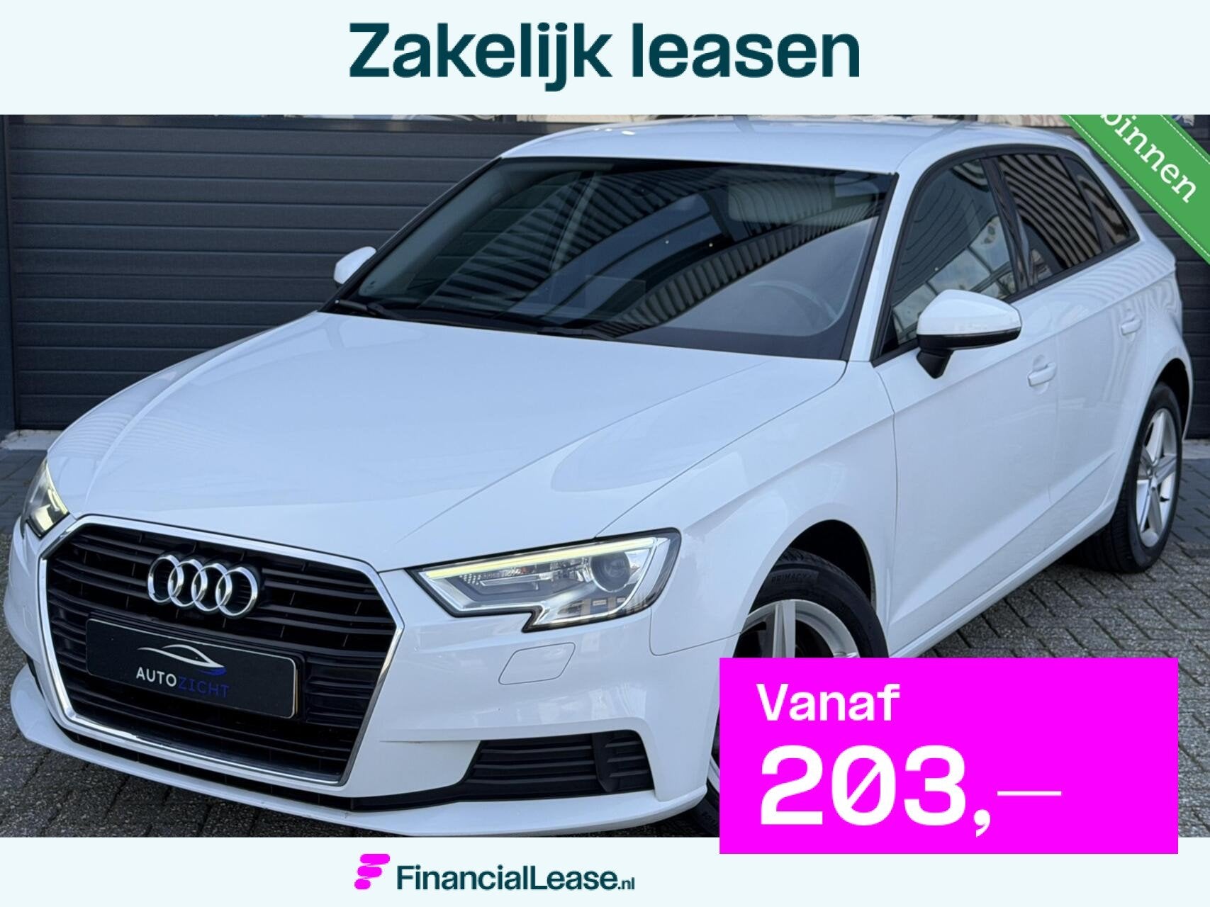 Audi A3 Sportback 30 TDI Design Pro Line Plus | Cruise | Sen, Gebruikt, Euro 6, 4 cilinders, Met garantie (alle)