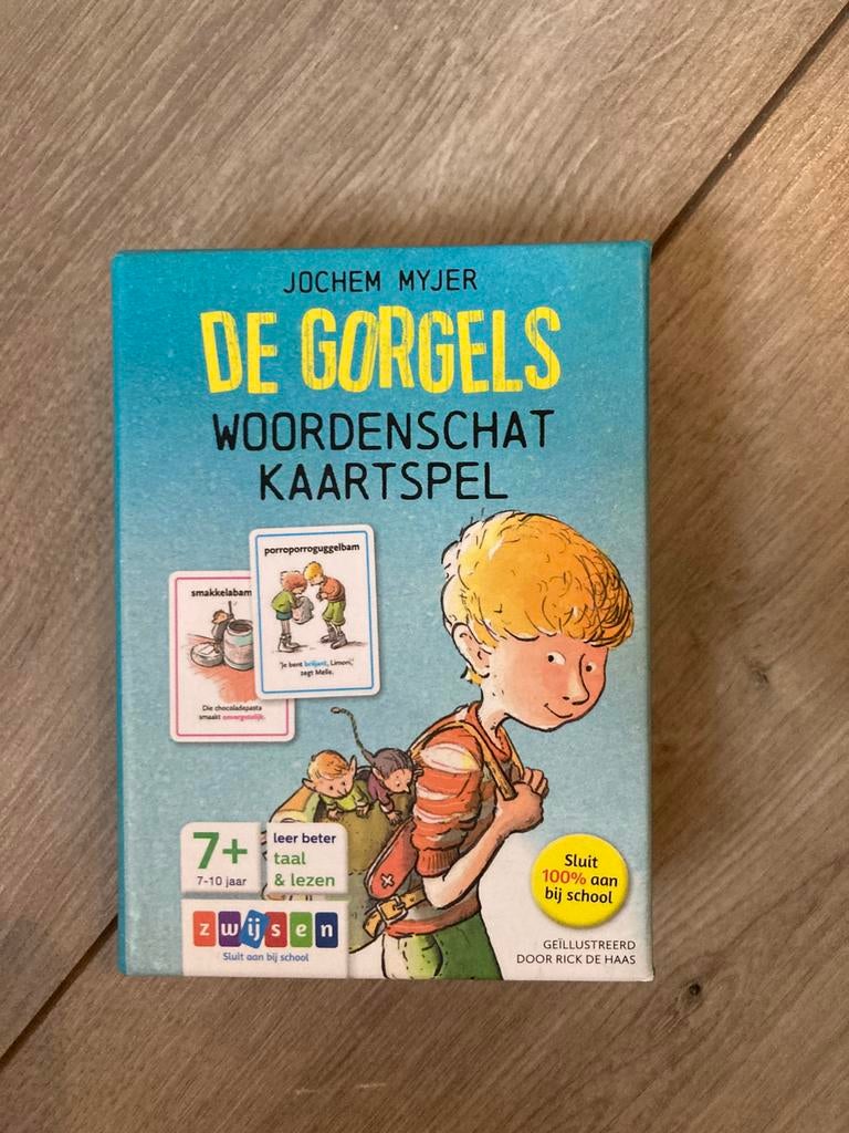 De gorgels woordenschat kaartspel, Ophalen of Verzenden, Gebruikt