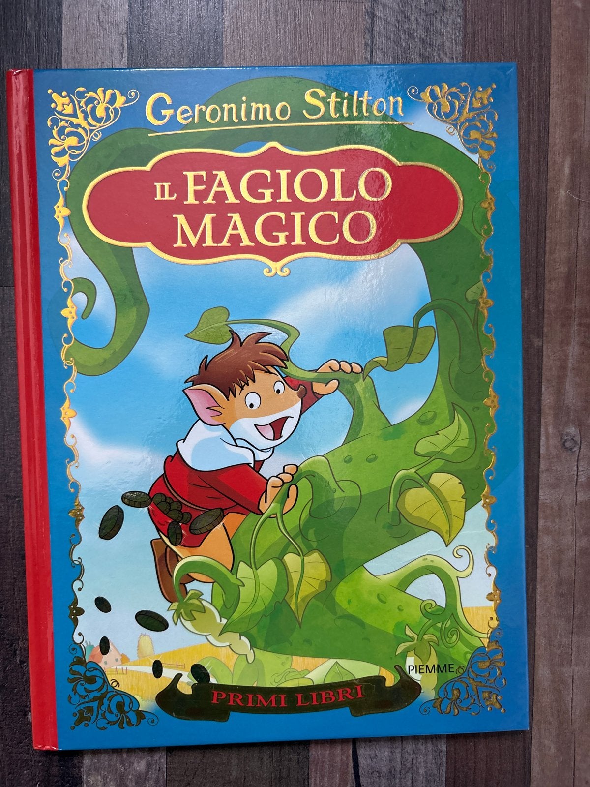 Geronimo Stilton - Il Fagiolo Magico (Italiaans), Ophalen of Verzenden, Zo goed als nieuw, 3 tot 4 jaar