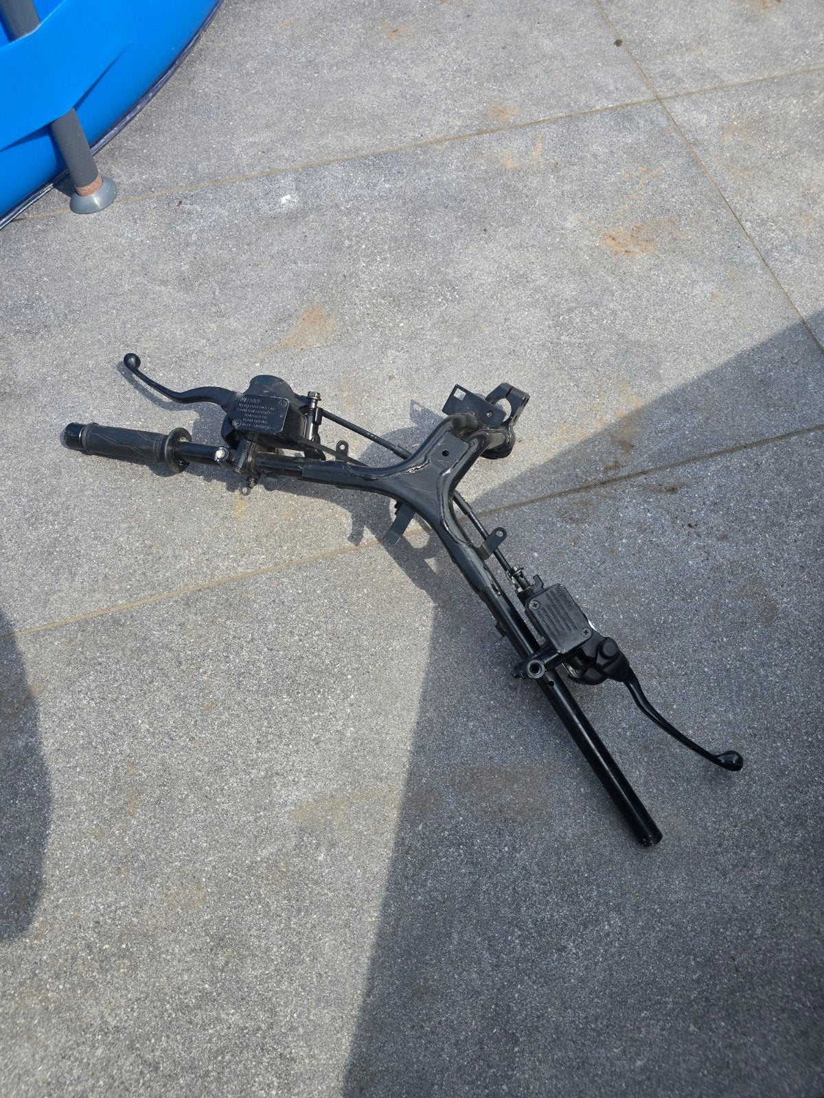 Stuur Yamaha Tricity 300 2021 - Origineel Onderdeel, Ophalen of Verzenden, Gebruikt