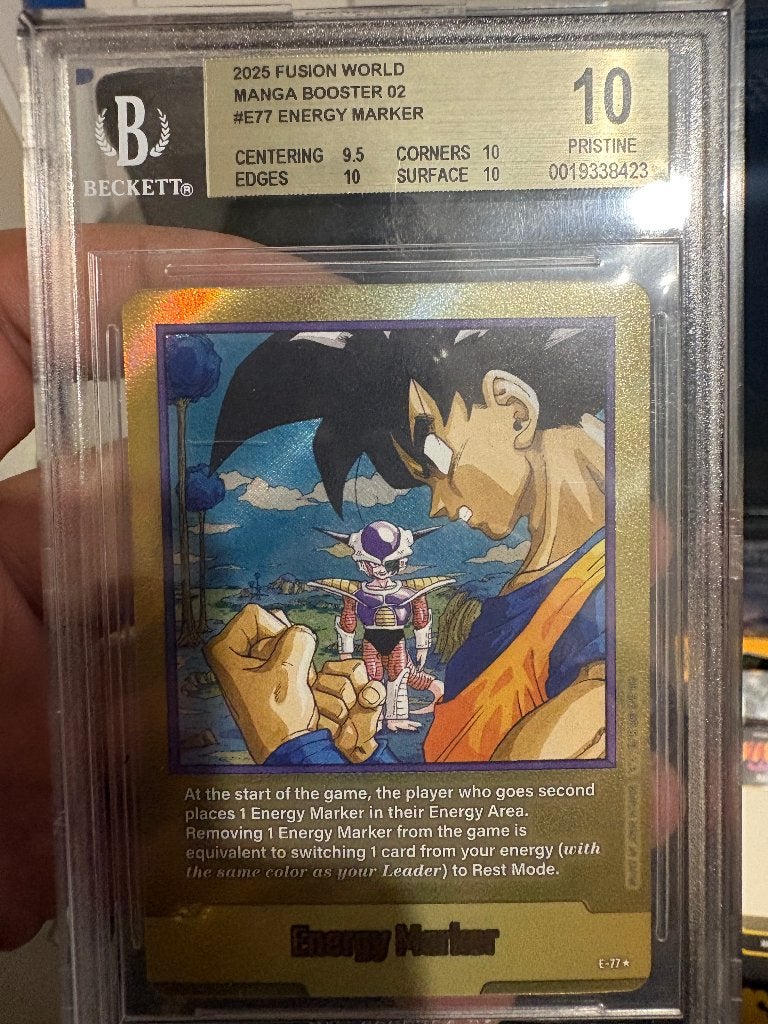 E-77 energy marker bgs 10 manga sb dragon ball fusion world, Ophalen of Verzenden, Nieuw