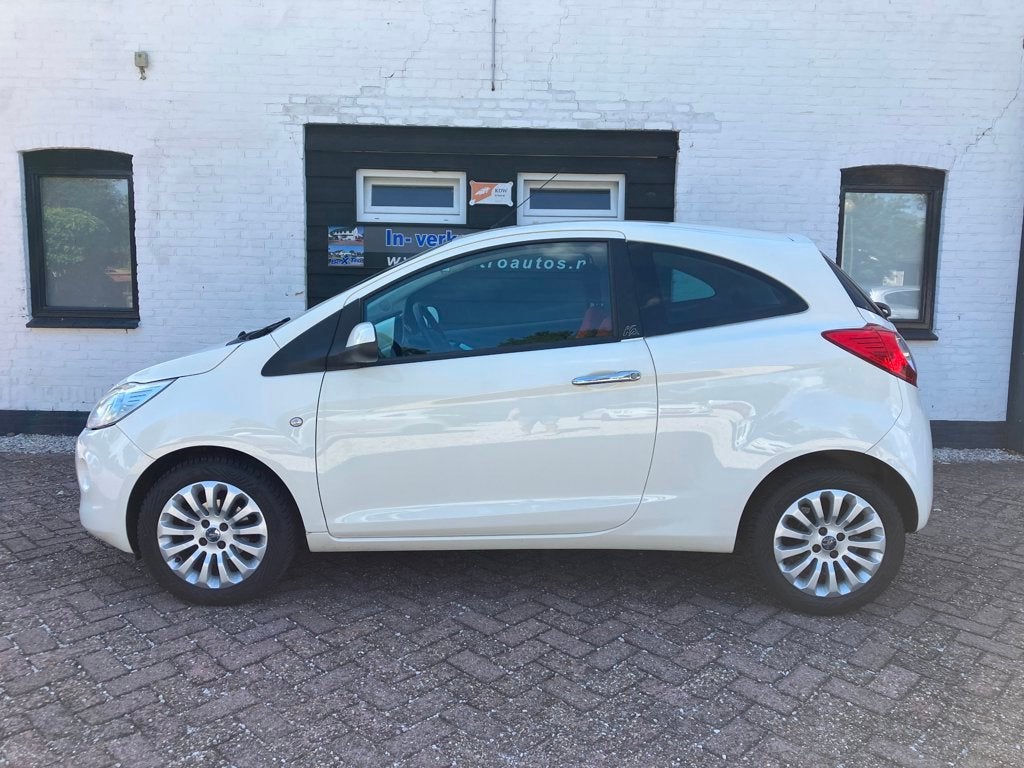 Ford Ka 1.2 Cool&Sound ZEER MOOI weinig KM + garantie + grot, Auto's, Voorwielaandrijving, Stof, Gebruikt, 4 cilinders