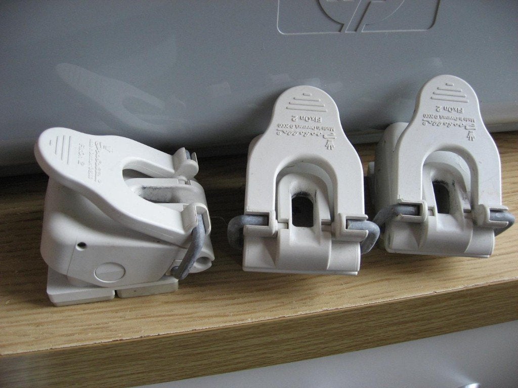 Fixon-II (Quick lock) 3 x voor stokbevestiging aan caravan, Ophalen of Verzenden, Zo goed als nieuw