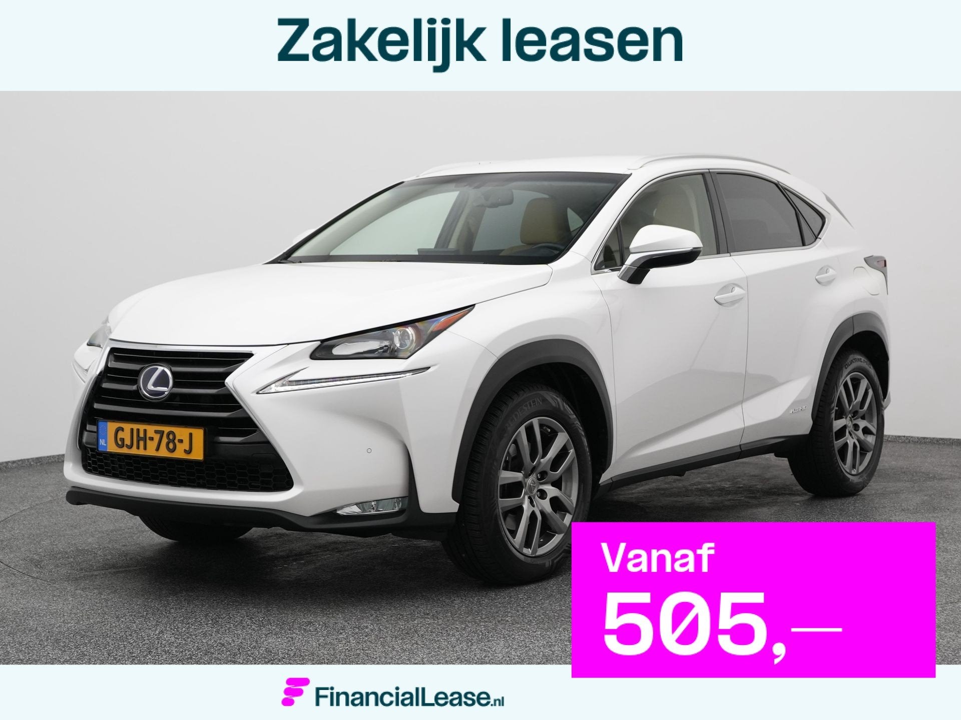 Lexus NX 300h AWD Business Line | CAMERA | TREKHAAK, Automaat, Gebruikt, Overige brandstoffen, Leder