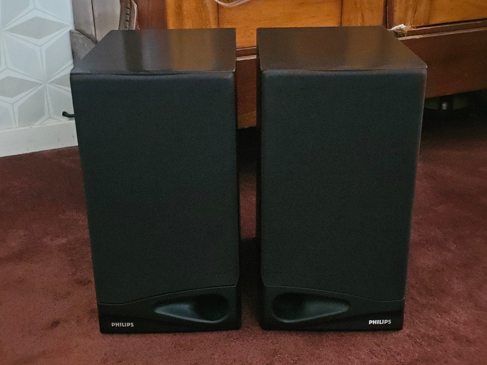 Philips boxen 50watt 3-weg systeem i.z.g.st., Audio, Tv en Foto, Philips, Gebruikt, Speakerset, Ophalen of Verzenden