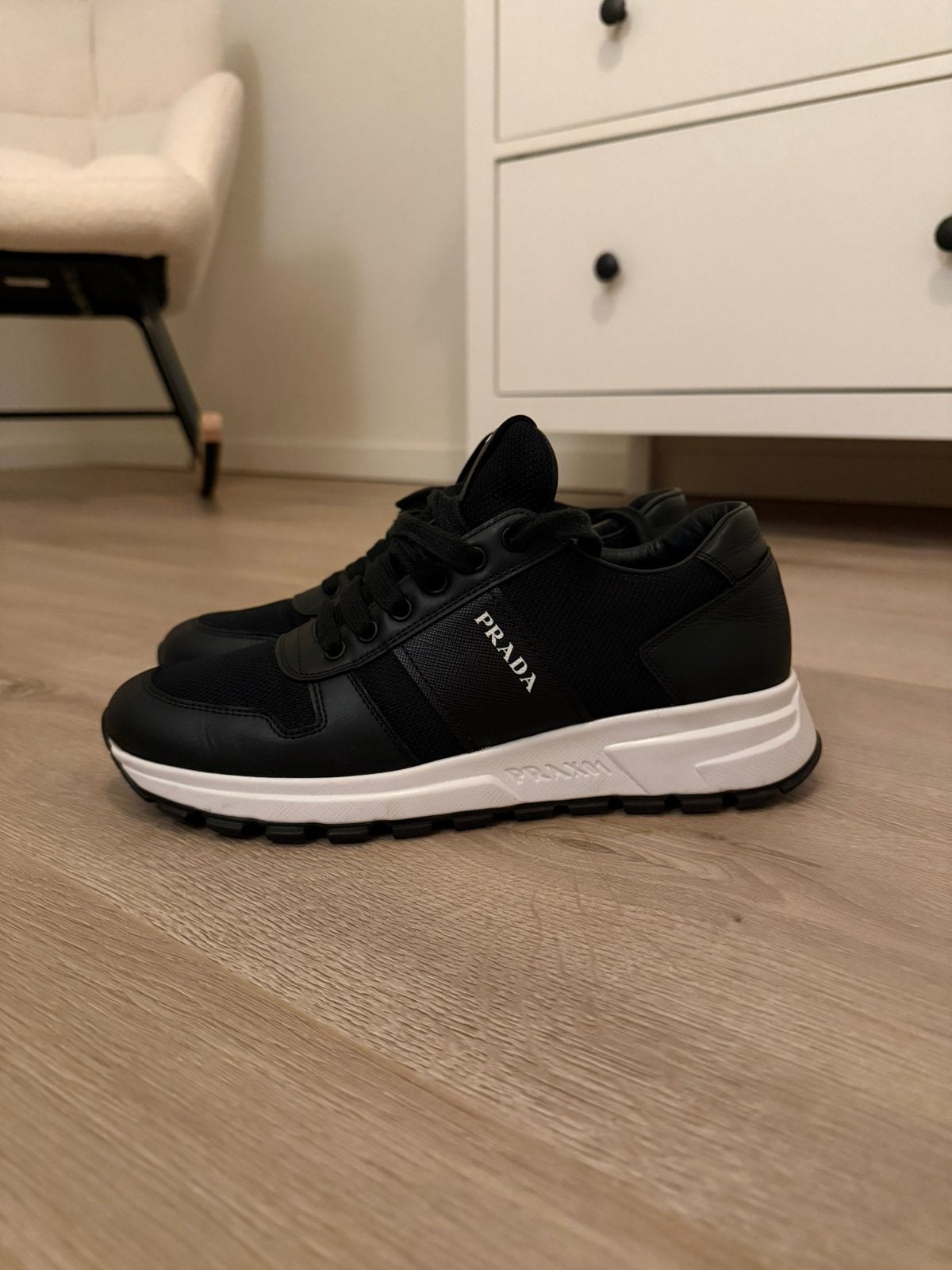 Sneakers Prada dames, Kleding | Dames, Ophalen, Zo goed als nieuw, Sneakers of Gympen