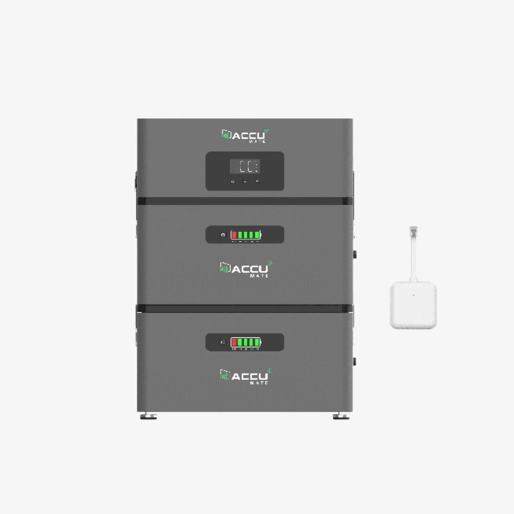 Accu Mate plug in inverter + 2 x batterij 4.8KWh opslag, Doe-het-zelf en Verbouw, Zonnepanelen en Toebehoren, Ophalen of Verzenden