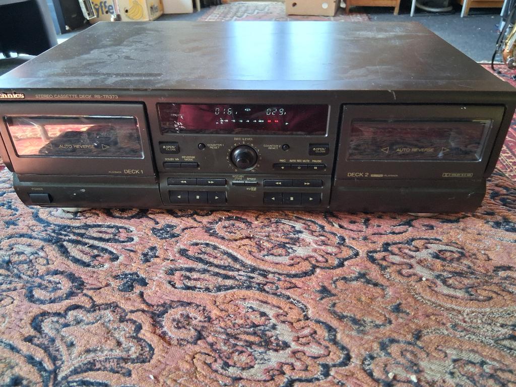cassettedeck Technics defect, Audio, Tv en Foto, Cassettedecks, Ophalen of Verzenden, Denon