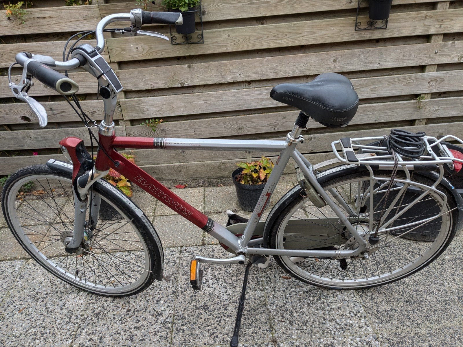 Batavus Intermezzo Supreme herenfiets., Fietsen en Brommers, Ophalen, Versnellingen, Batavus, Trommelrem