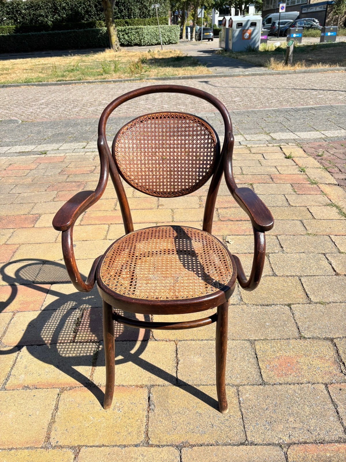Mundus stoel, Antiek en Kunst, Antiek | Meubels | Stoelen en Banken, Ophalen