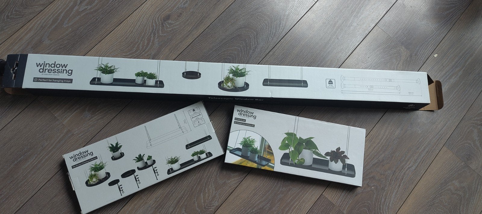 Nieuwe Window Dressing plantenrek voor raam - Escher Design, Ophalen of Verzenden