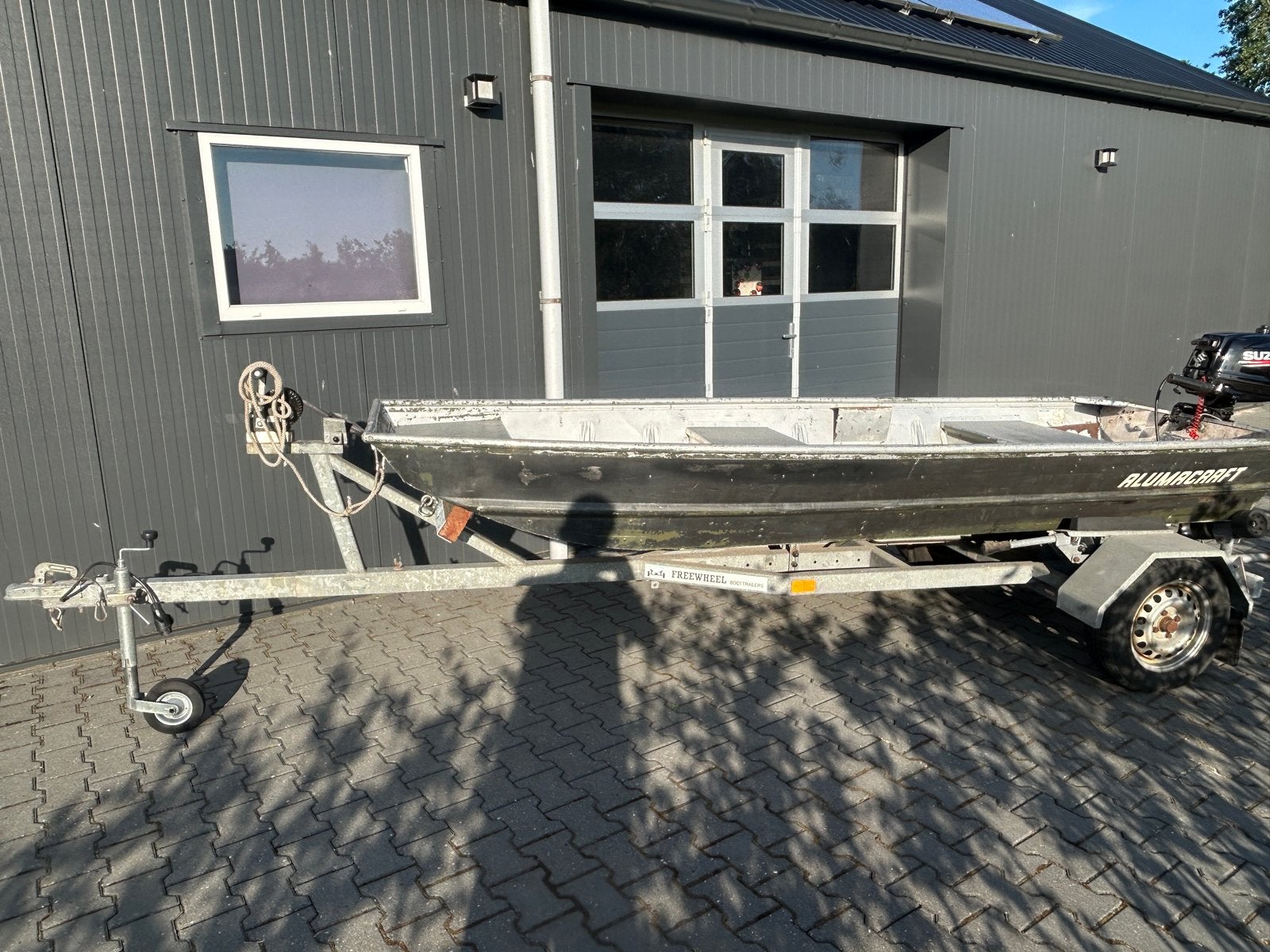 Alumacraft 1232 met Suzuki 6pk 4-takt buitenboordmotor, Overige merken, Gebruikt, Buitenboordmotor, Aluminium