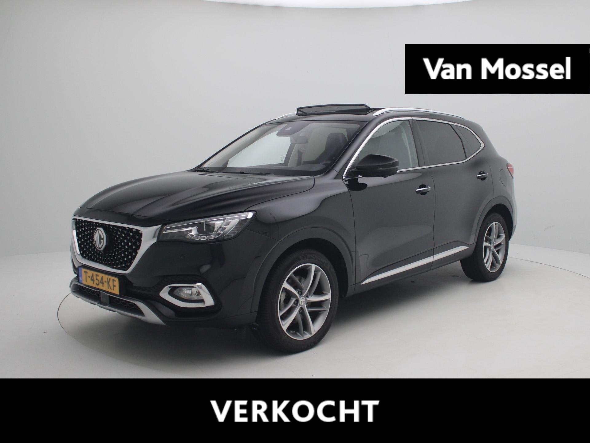 MG EHS 1.5 TGDI PHEV Aut. Luxury | Navi | Leder | Panoramada, Auto's, MG, 12 maanden, Gebruikt, 4 cilinders, Zwart