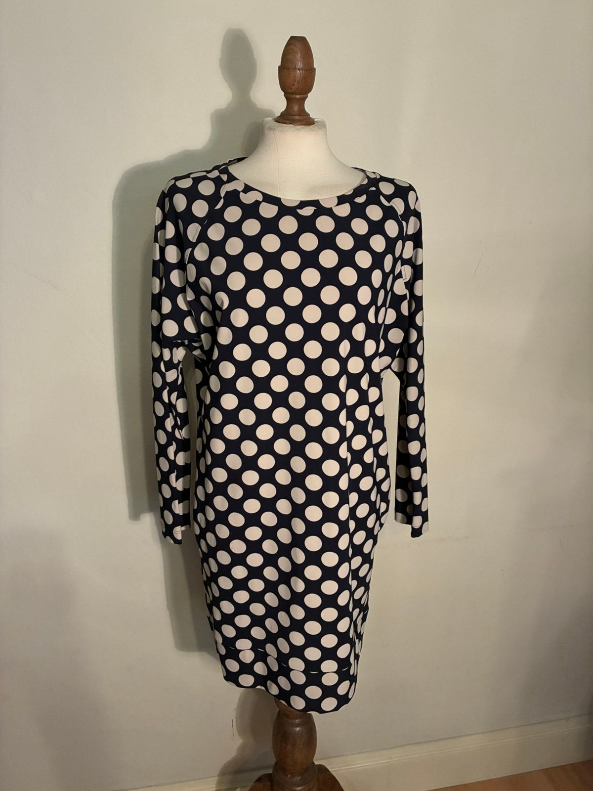 LA DRESS JURK POLKA DOT TRAVEL, Overige kleuren, Verzenden, Zo goed als nieuw, Knielengte