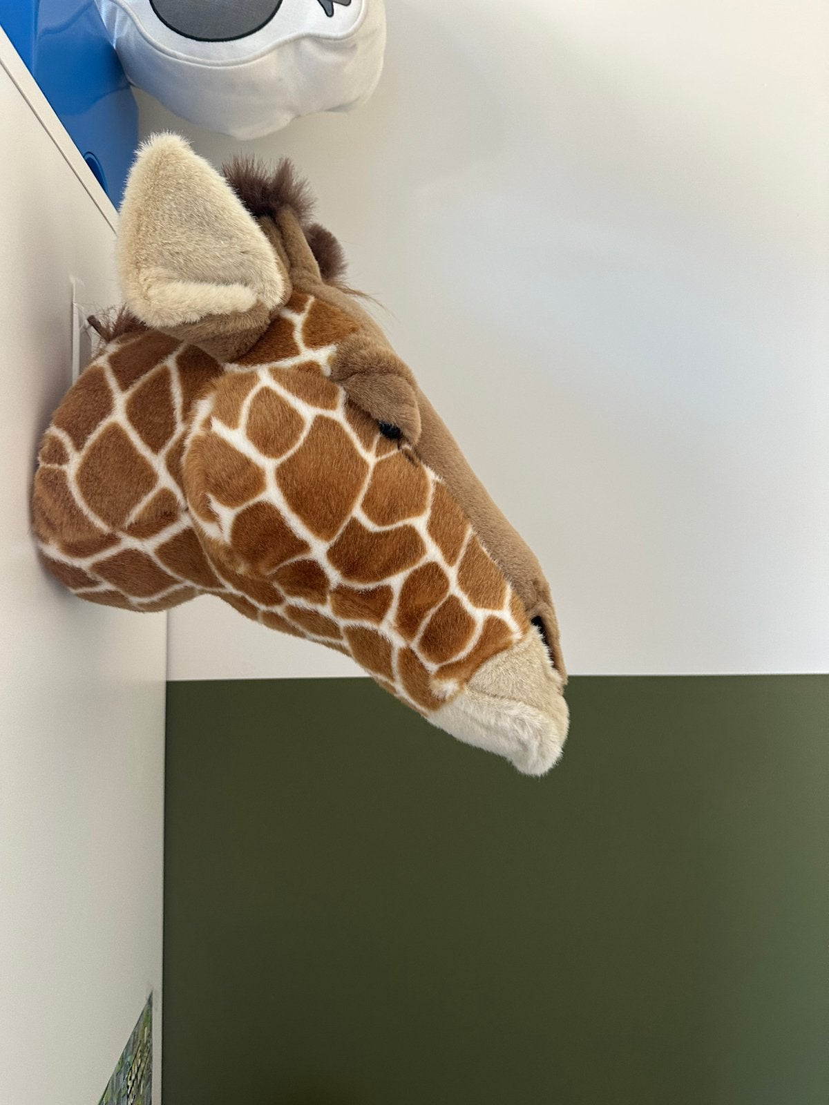 Wild & soft dierenkop giraf, Ophalen of Verzenden, Zo goed als nieuw, Wanddecoratie
