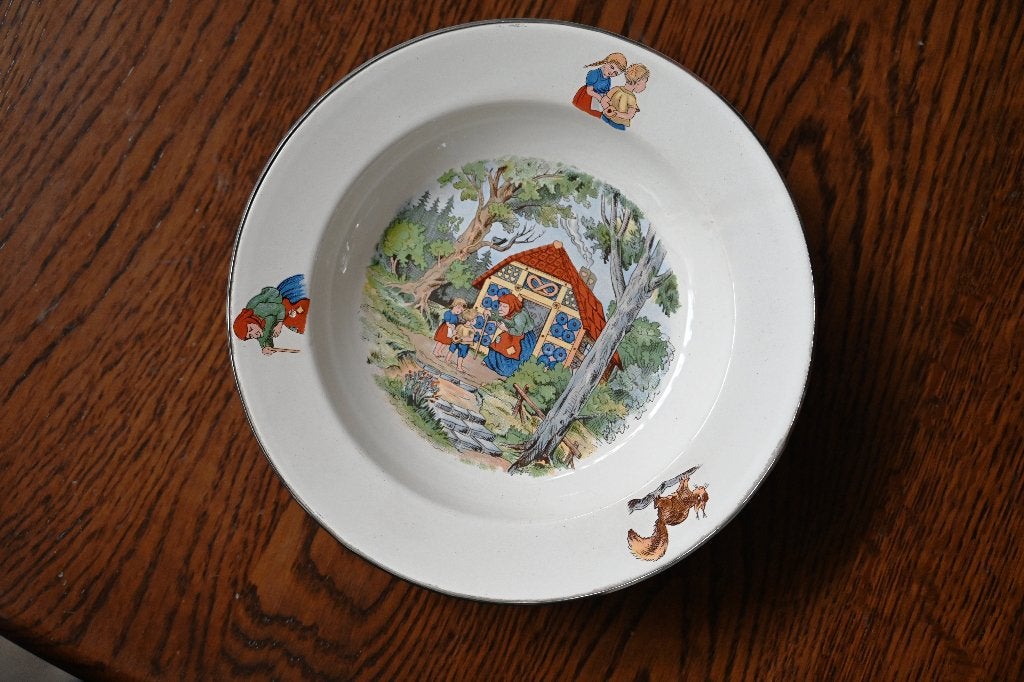 Warmhoud bordje  Hans en Grietje, Ophalen of Verzenden