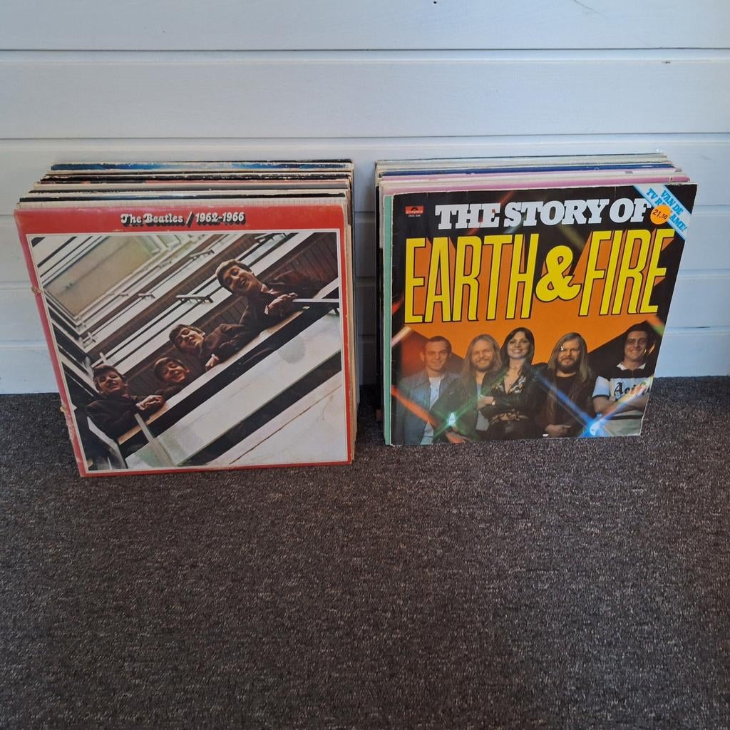 50 stuks  leuke  lp's vinyl, Cd's en Dvd's, Ophalen, Gebruikt, 12 inch