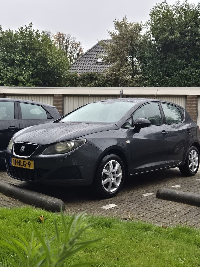 Seat Ibiza 1.2 51KW 5DRS 2009 Antraciet, Auto's, Voorwielaandrijving, 537 kg, 40 €/maand, Overige kleuren