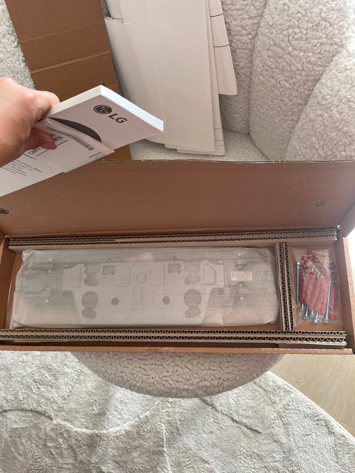 LG OLED EVO G5 Muurbeugel - WB22EGB.AEU (Nieuw), Ophalen of Verzenden, Zo goed als nieuw