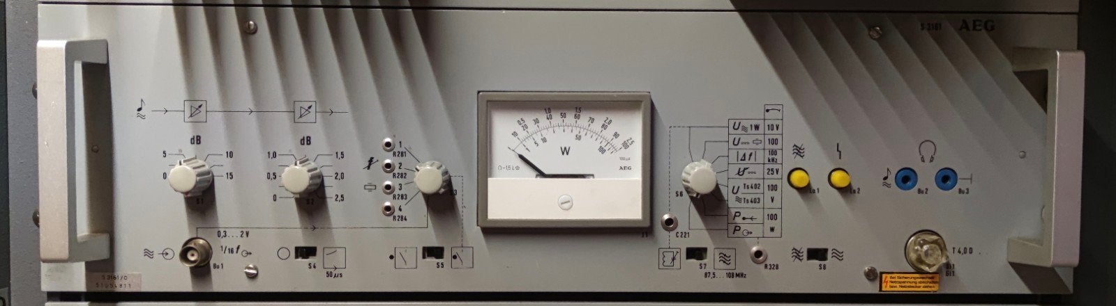 Telefunken S3161 100W, Ophalen