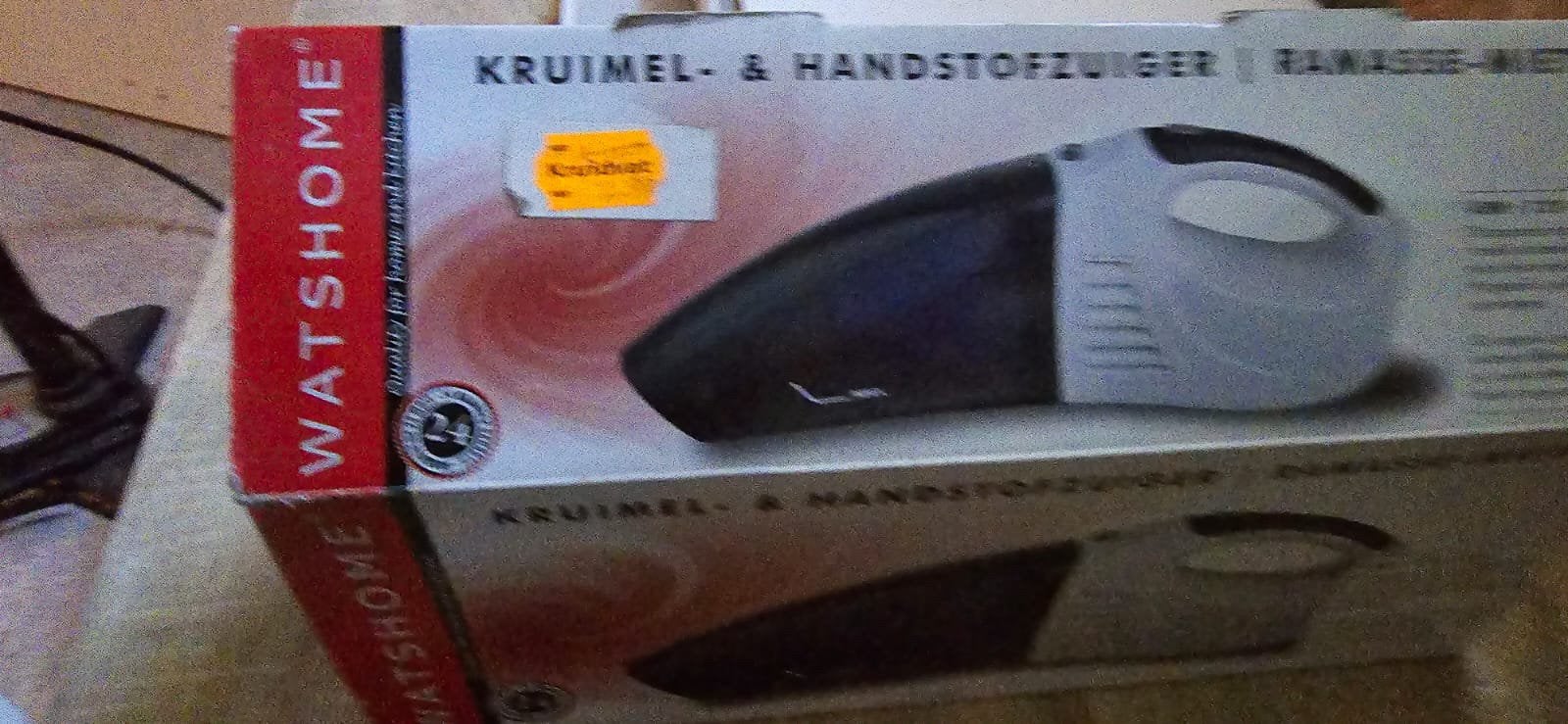 Handstofzuiger, Ophalen, Zo goed als nieuw