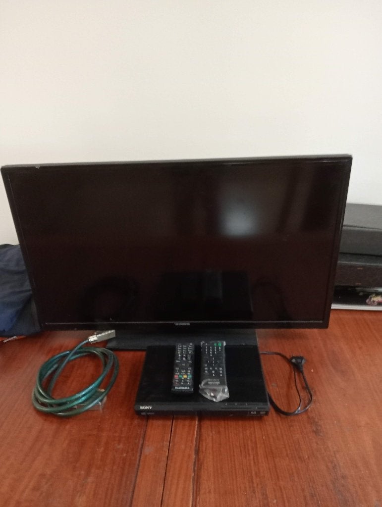 TV EN DVD SPELER, Ophalen, Gebruikt, 50 Hz, LCD
