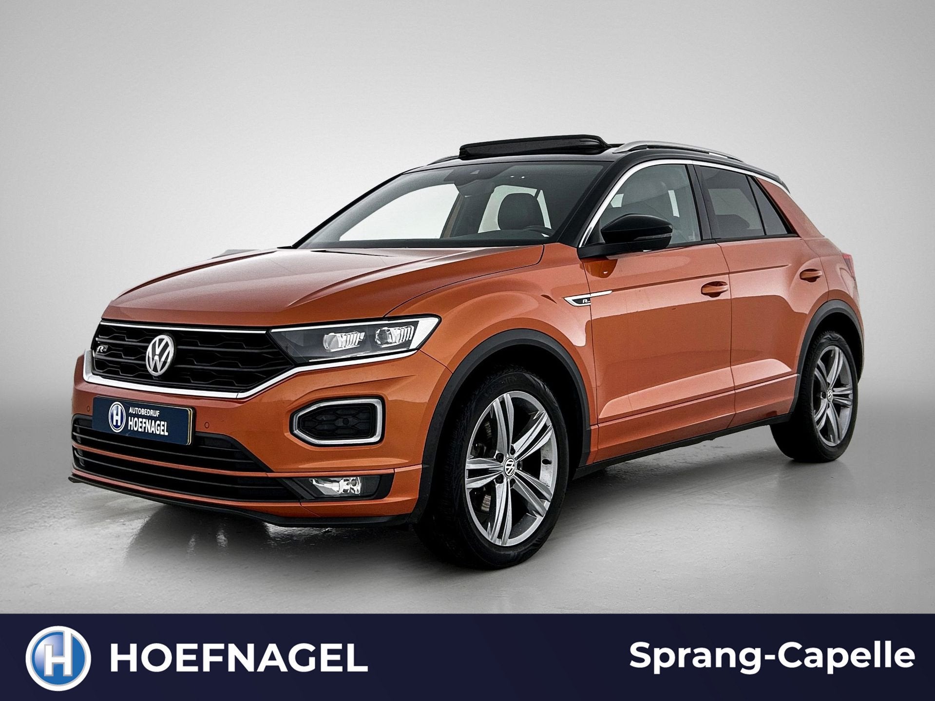 Volkswagen T-Roc 1.5 TSI R Line | Schuifdak | Camera | Navi, Auto's, Volkswagen, 150 pk, Leder en Stof, Origineel Nederlands, Bedrijf