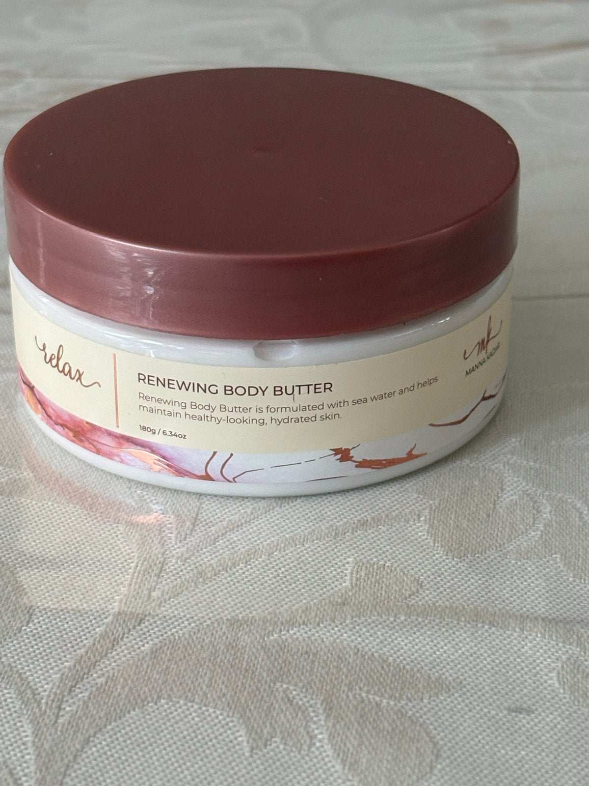 Manna Kadar Renewing Body Butter 180g, Ophalen of Verzenden, Nieuw, Bodylotion, Crème of Olie
