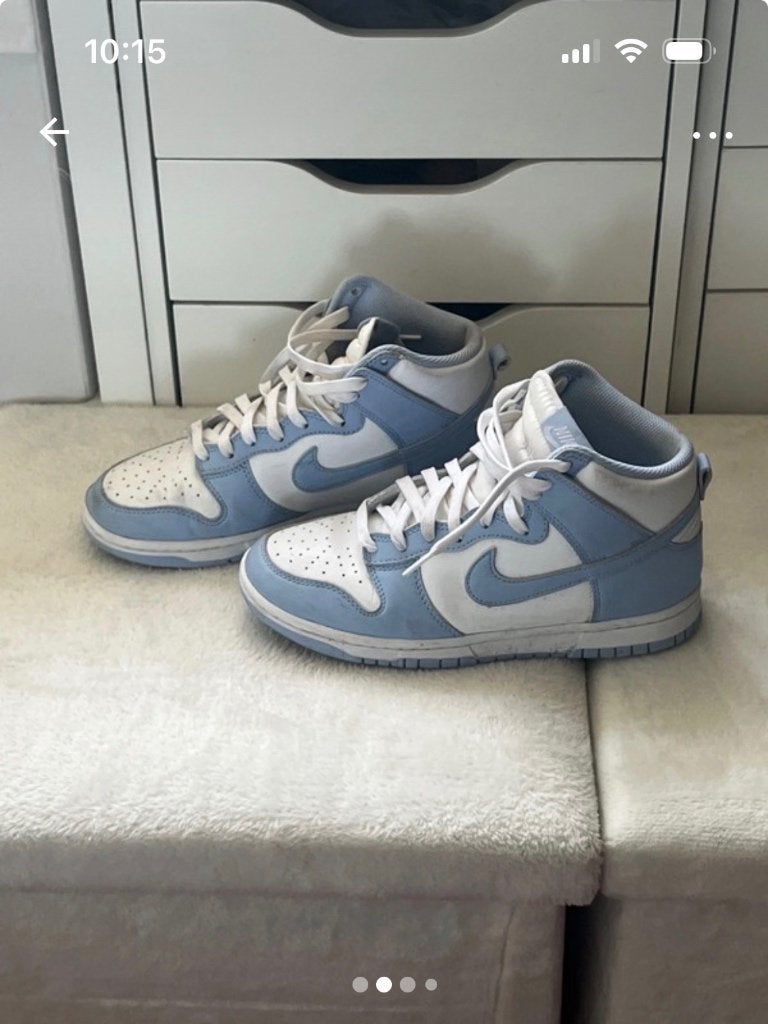 Nike sneakers dames wit blauw 40, Wit, Nike, Ophalen of Verzenden, Sneakers of Gympen