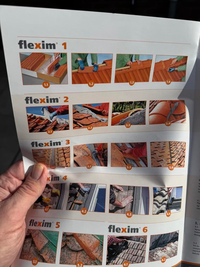 FLEXIM DAKREPARATIE SET - Voorkom lekkages!, Doe-het-zelf en Verbouw, Ophalen, Overige materialen, Gebruikt, Zwart