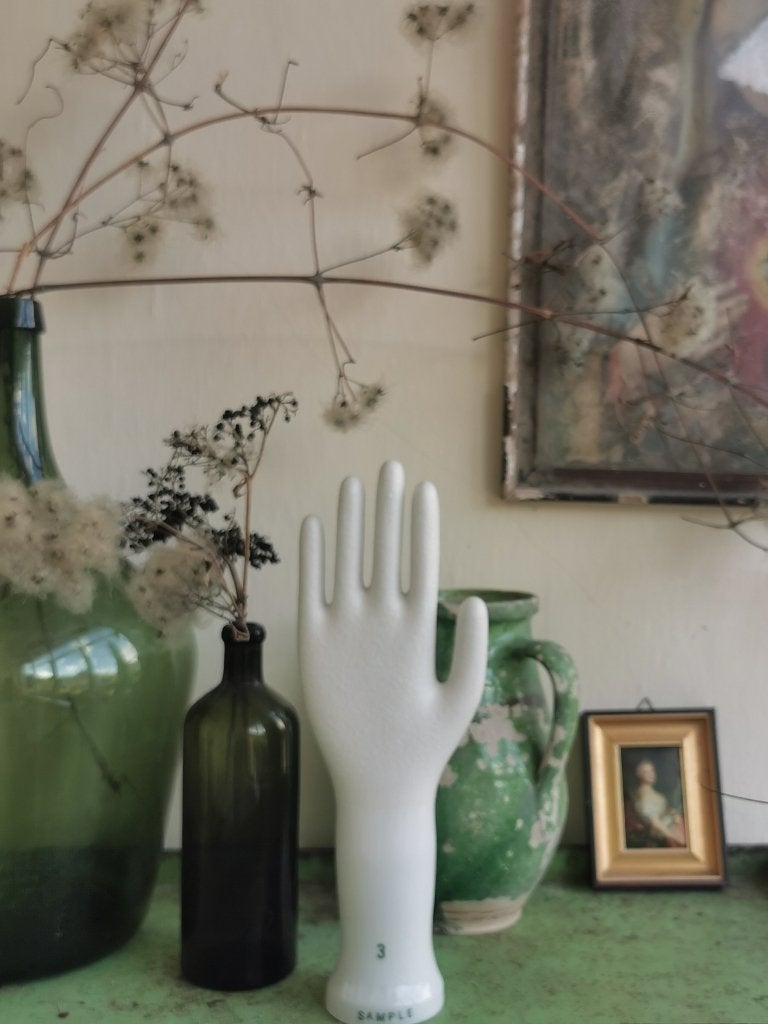 Vintage handschoen mal west germany, Antiek en Kunst, Ophalen of Verzenden